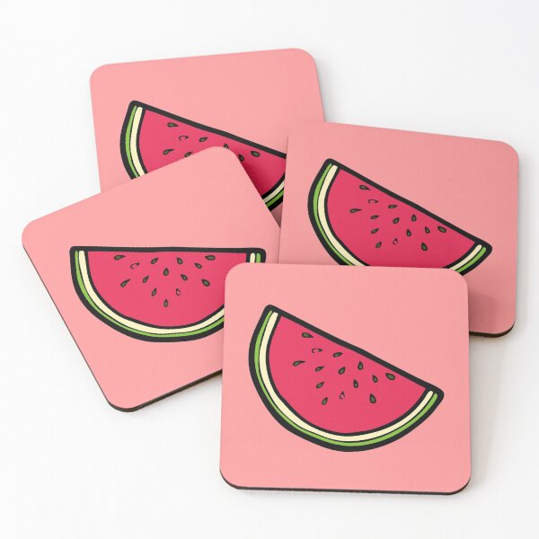 Item preview, Watermelon Pattern in Pink designed and sold by evannave.