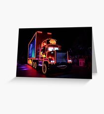 Paint the Night Parade Cars Greeting Card