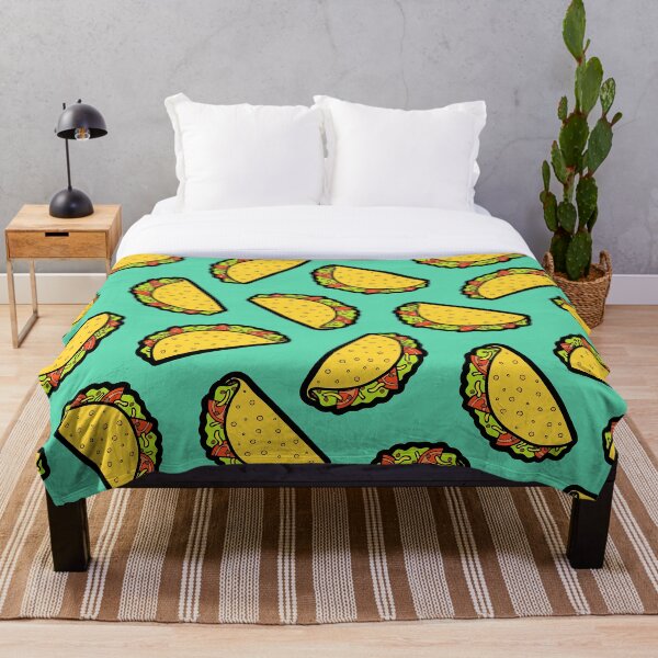 It's Taco Time! Throw Blanket