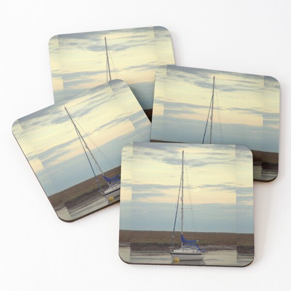 Item preview, Boat at Anchor, Burnham-Overy-Staithe, N Norfolk. designed and sold by Billlee.