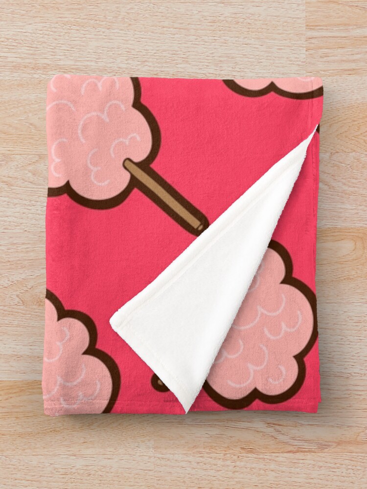 Alternate view of Cotton Candy Pattern Throw Blanket