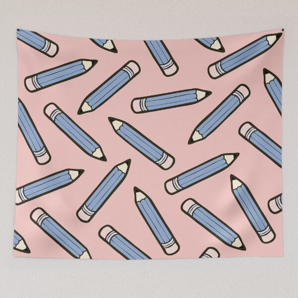 Item preview, Pencil Power Rose Quartz & Serenity Pattern designed and sold by evannave.