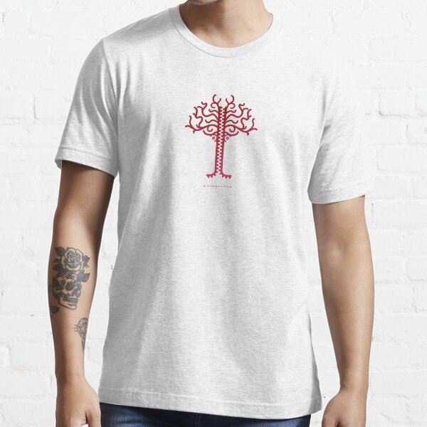 Biomechanics Tree - Red Essential T-Shirt