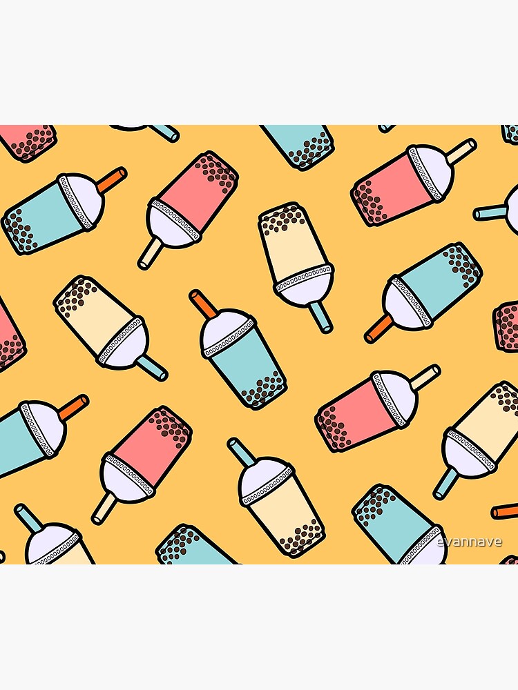 Bubble Tea Pattern by evannave
