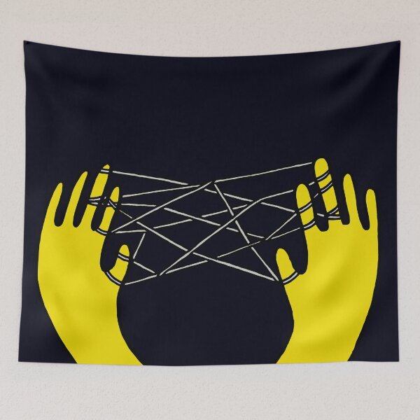 Item preview, Yellow Cats Cradle designed and sold by evannave.