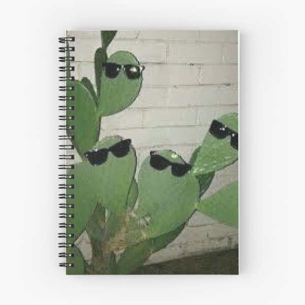 Item preview, Cacti with Sunglasses low-resolution meme cursed image designed and sold by Mr. Meatball.