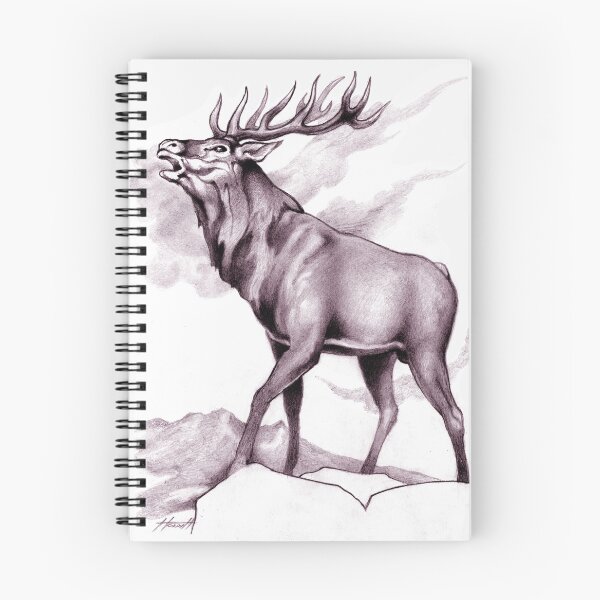 Item preview, Red Stag Challenge Sepia designed and sold by Patricia Howitt.