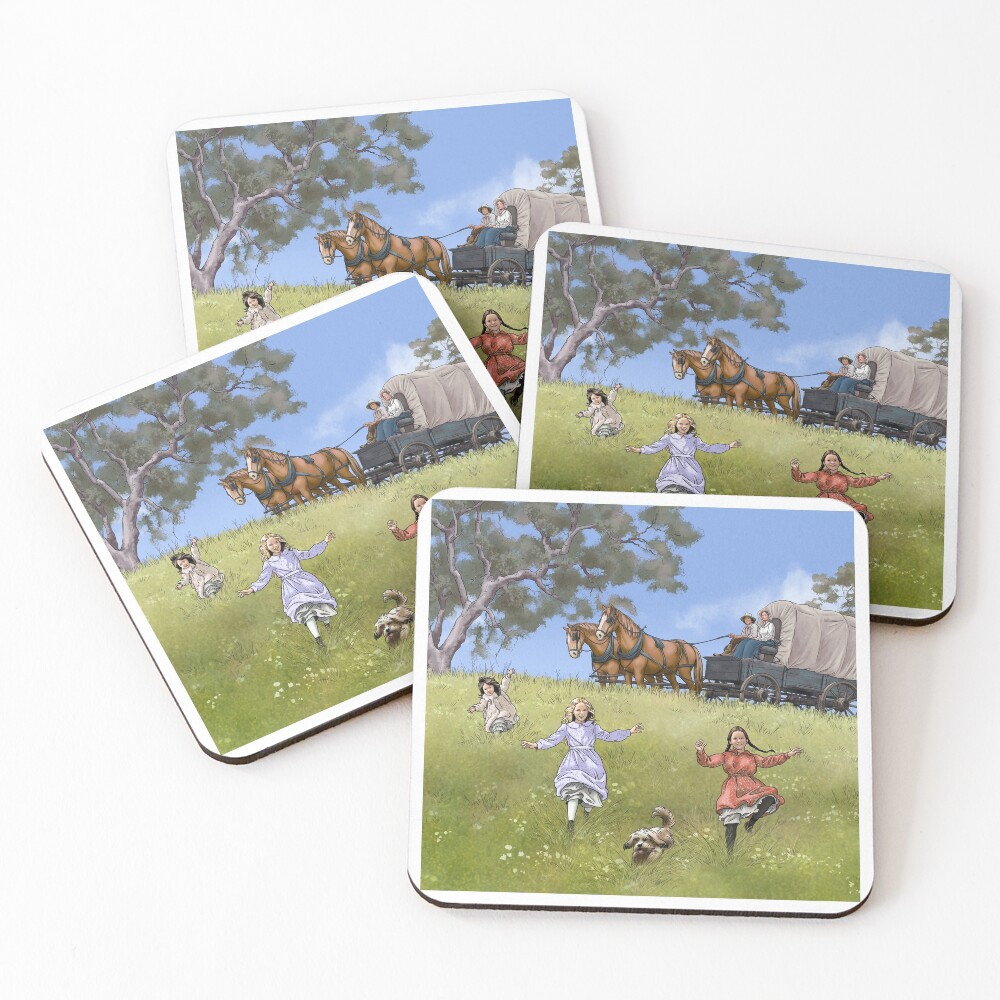 Prairie Family Coasters (Set of 4)