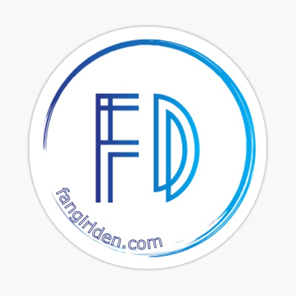Fangirl Den Logo Sticker