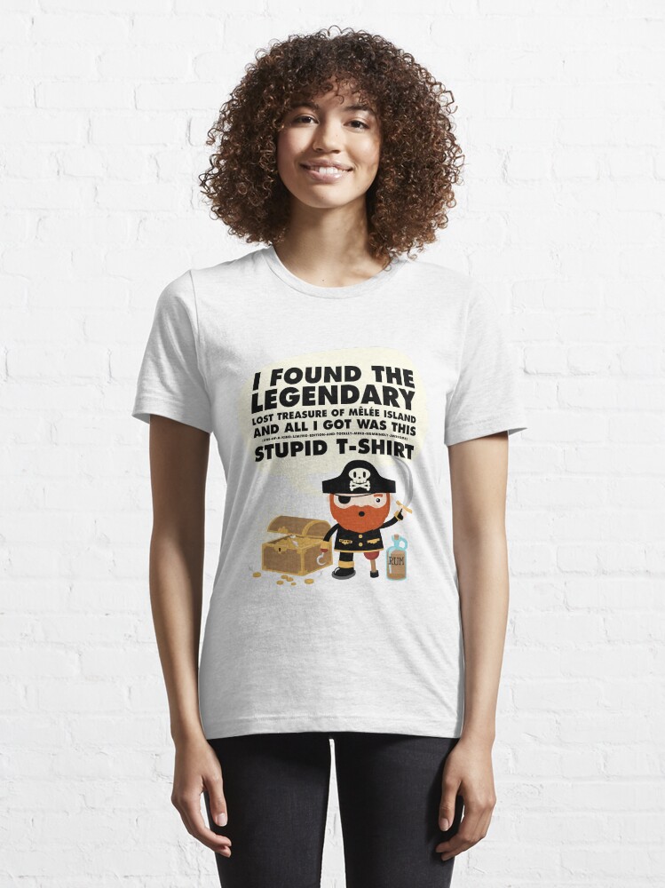 melee island t shirt