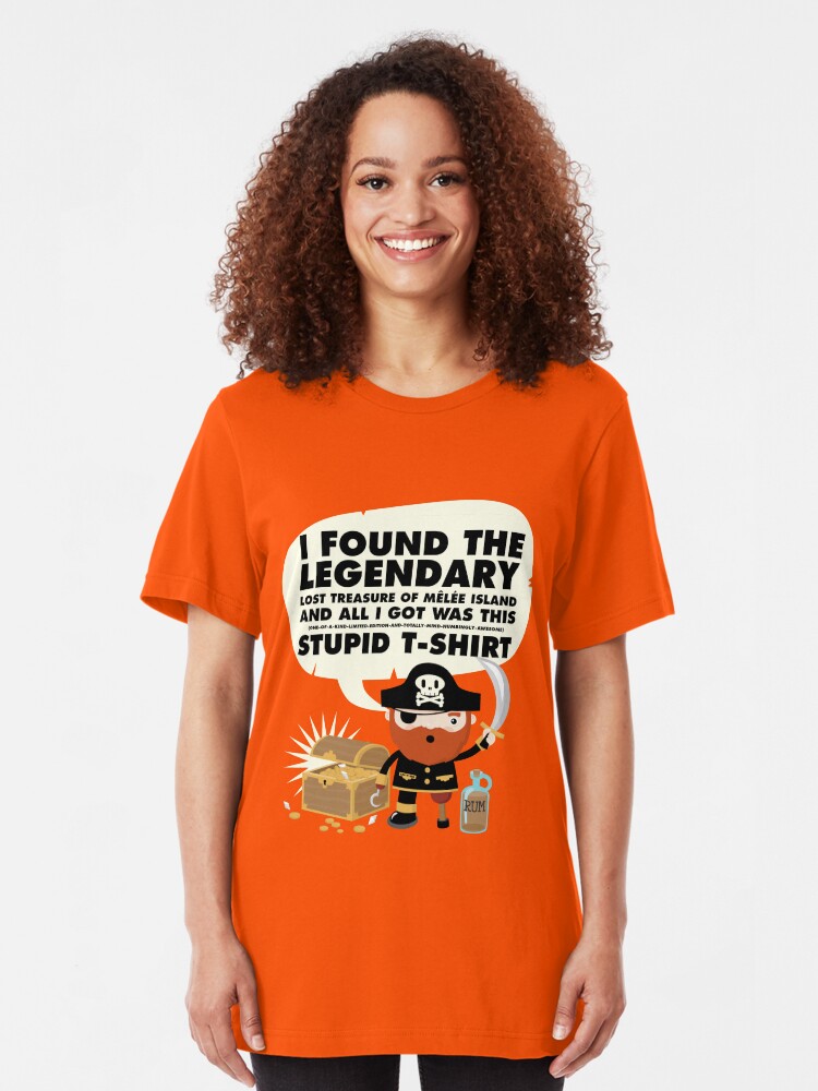 melee island t shirt