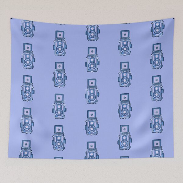 Item preview, Blue vintage yashica camera. designed and sold by evannave.