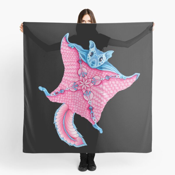 Flying Squirrel Totem Scarf