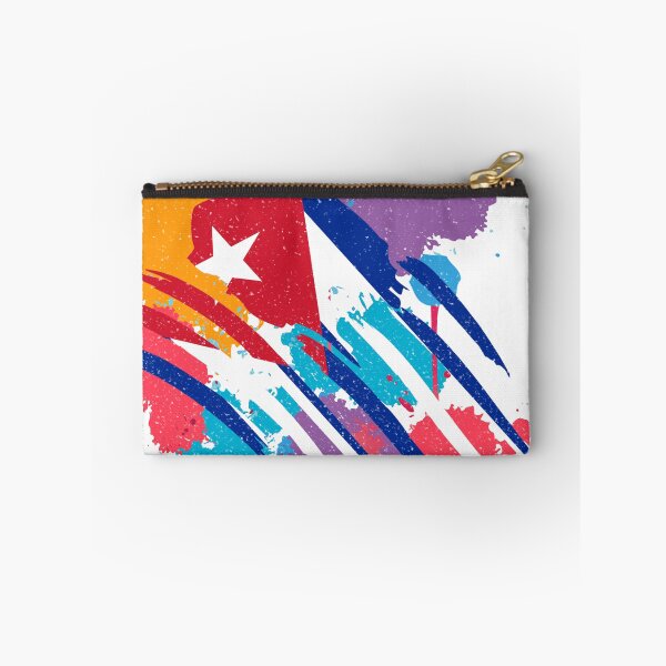 Item preview, Cuba flag distressed t-shirt designed and sold by Dubbra.