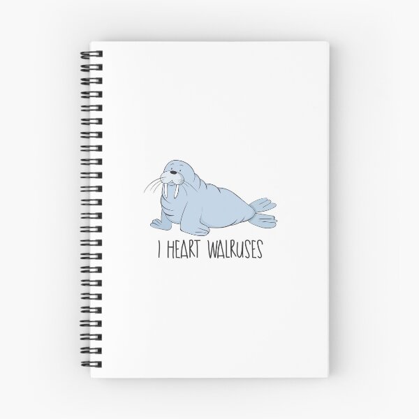 Item preview, I Heart Walruses - Cute Walrus Love T-Shirt designed and sold by DreamyPanda.