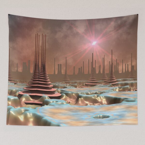 Item preview, Meanwhile On Another Planet designed and sold by aureliuscat.