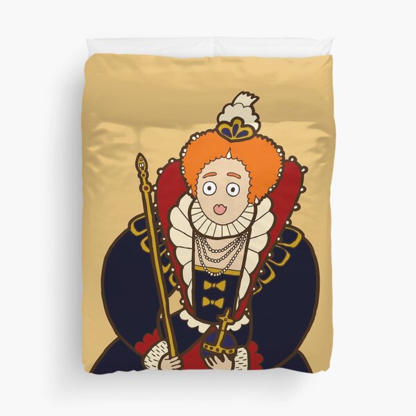 Good Queen Bess Duvet Cover