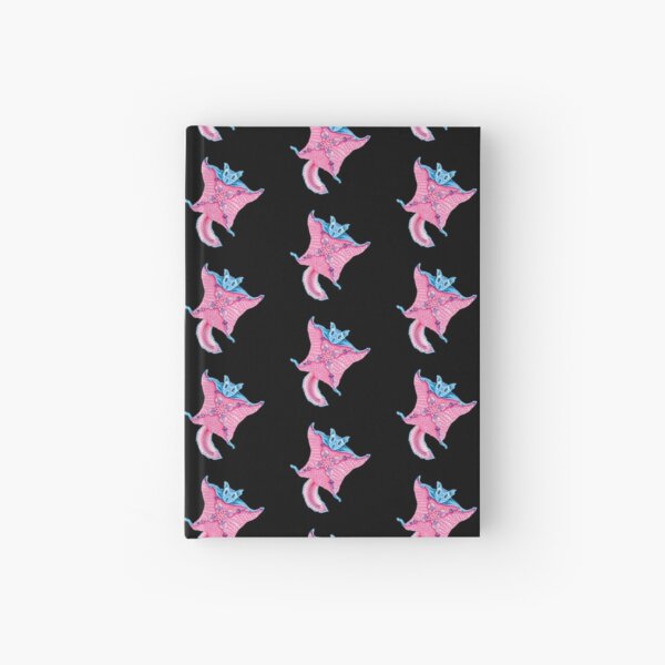 Flying Squirrel Pattern Hardcover Journal