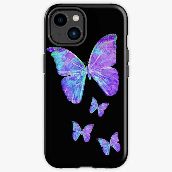 Purple Butterflies by Jan Marvin iPhone Tough Case