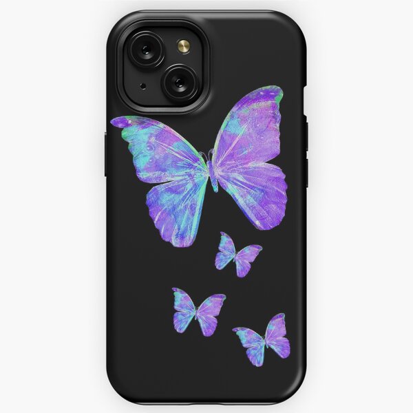 Purple Butterflies by Jan Marvin iPhone Tough Case