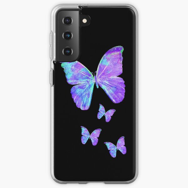 Purple Butterflies by Jan Marvin Samsung Galaxy Soft Case