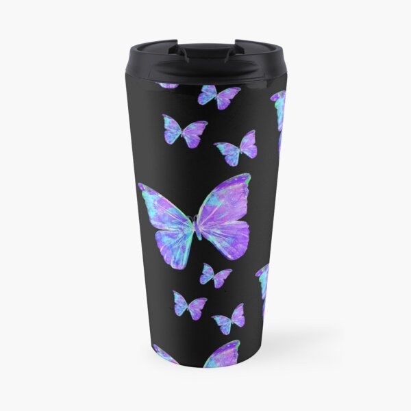 Purple Butterflies by Jan Marvin Travel Mug