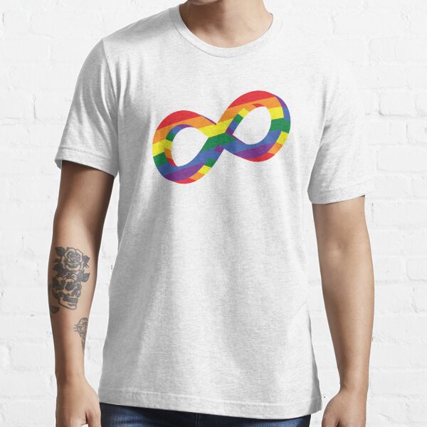 Lgbtqia Infinity Sign T Shirt By Radvas Redbubble Lgbtqia T