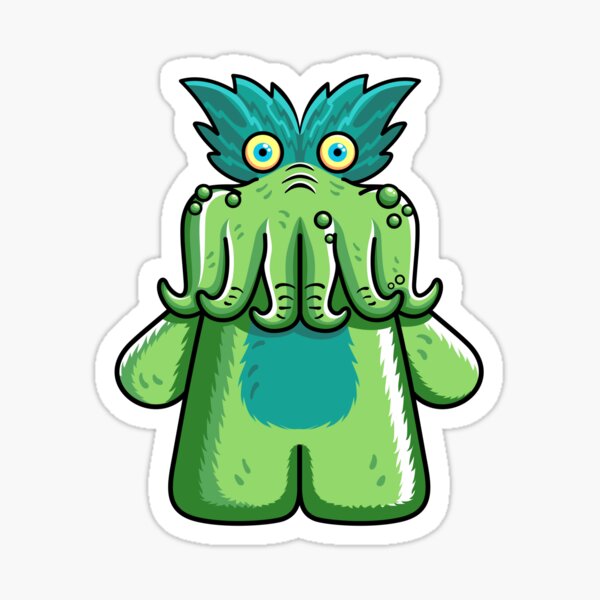 Black Friday Tickle-Me-Wiggly Sticker