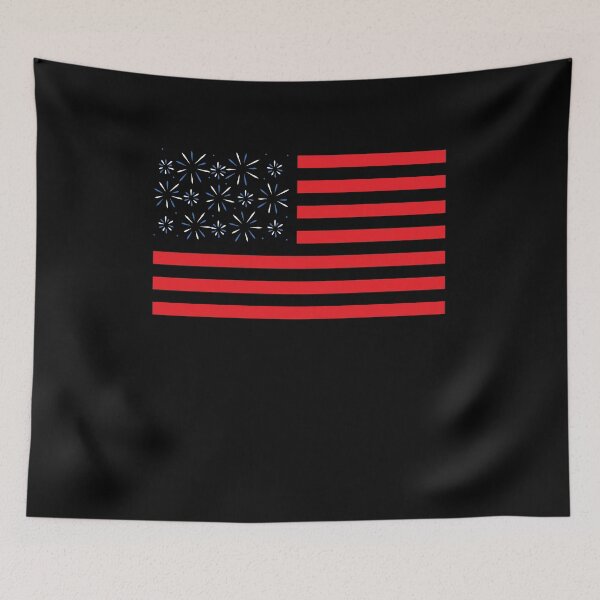 Item preview, Fireworks USA Flag designed and sold by ChiChingTees.