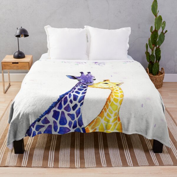 Item preview, Couple of Giraffes Watercolor designed and sold by just-art.