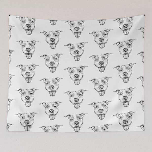 Item preview, Dotted pitbull designed and sold by Oh-Hecko.
