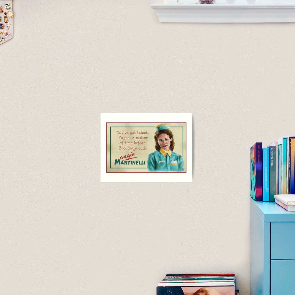 Waiting for Broadway Art Print