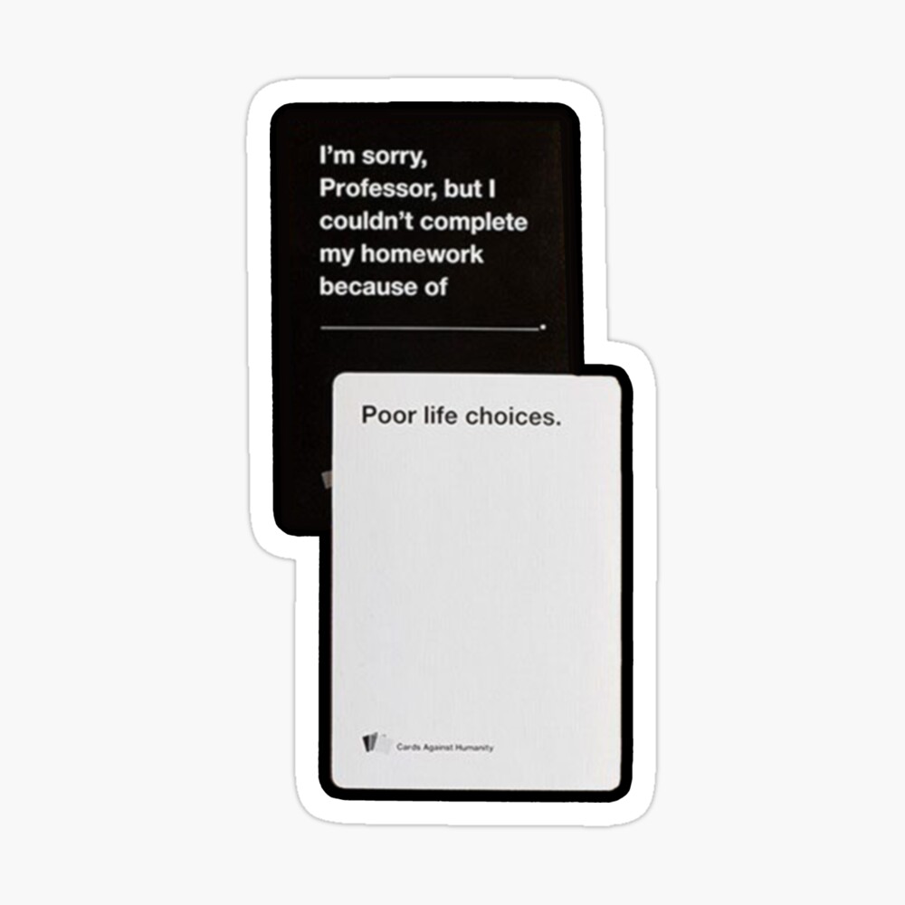 funniest cards against humanity