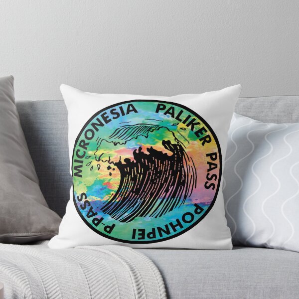 Item preview, Surf Paliker Pass  Pohnpei  P-Pass  Micronesia Surfing Surfboard  designed and sold by DESTINATIONS DECAL.