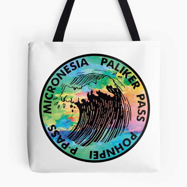 Item preview, Surf Paliker Pass  Pohnpei  P-Pass  Micronesia Surfing Surfboard  designed and sold by DESTINATIONS DECAL.