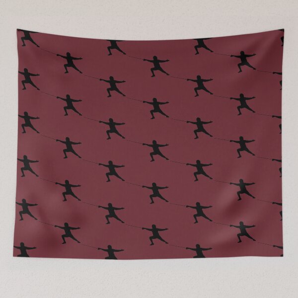 Item preview, Fencing Lunge Silhouette designed and sold by scomerford19.