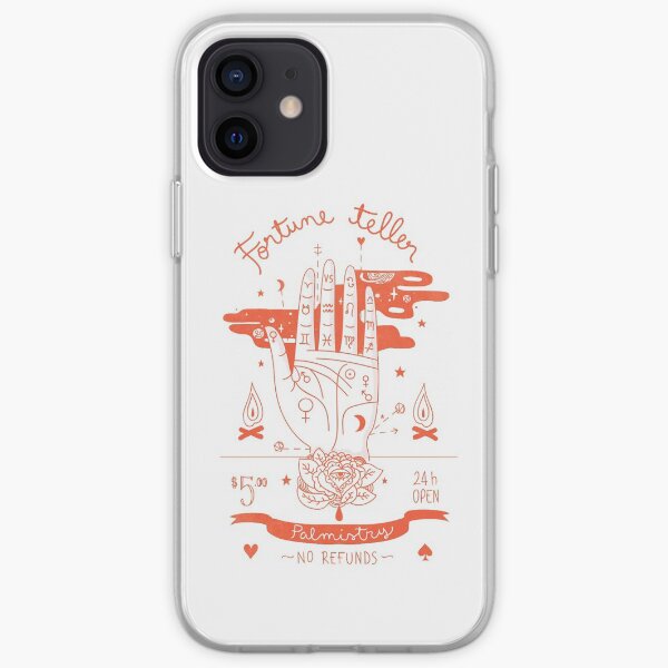 Fortune teller orange version iPhone Soft Case