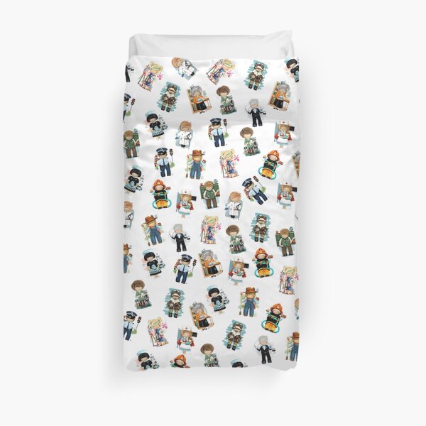 Occupations & Vocations Duvet Cover