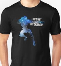Mass Effect Silhouettes, Garrus - Don't Wait, Just Calibrate! Unisex T-Shirt