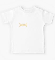 Daycation - 4 Corners Logo - Small Version Kids T-Shirt