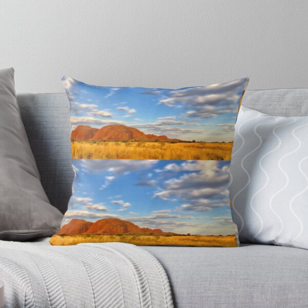 Kata Tjuta Central Australia Throw Pillow
