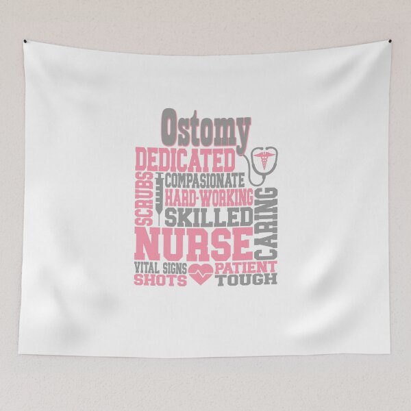 Item preview, Ostomy Nurse Colon Cancer Stoma Bag Crohn's Colitis designed and sold by wordsonly.