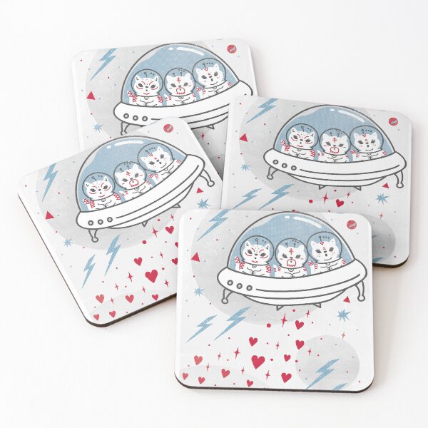 Item preview, Cosmic cats massive Love Attack designed and sold by Paolavk.
