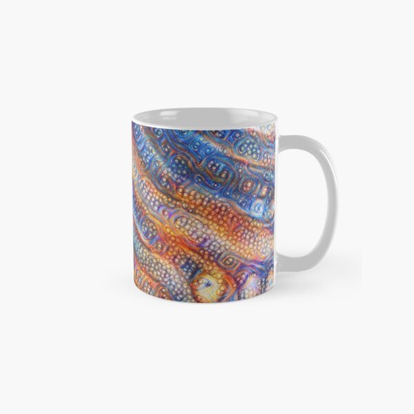 DeepDream abstraction close-up Classic Mug