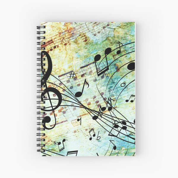 Music Spiral Notebook