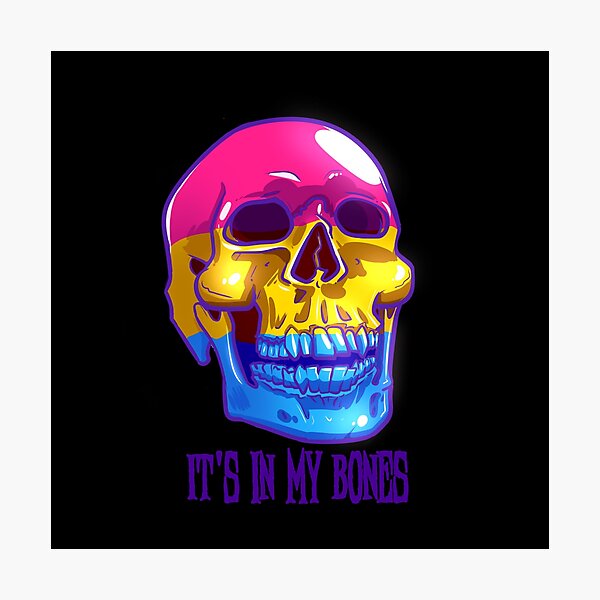 Pan Pride: It's In My Bones Photographic Print