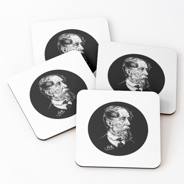 Item preview, Charles Dickens in a Circle! designed and sold by adamkenney.