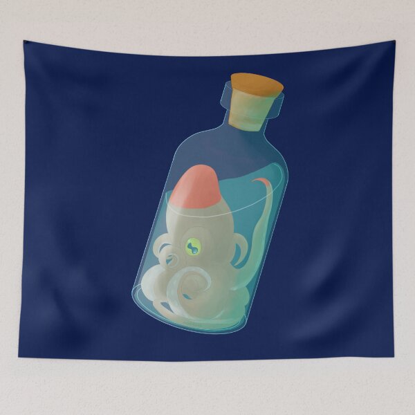Item preview, Bottled Octopus designed and sold by augusteve18.
