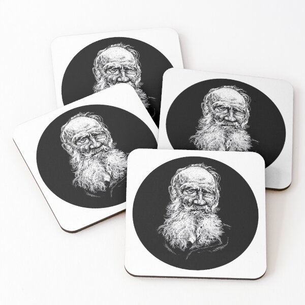 Item preview, Leo Tolstoy in a Circle! designed and sold by adamkenney.