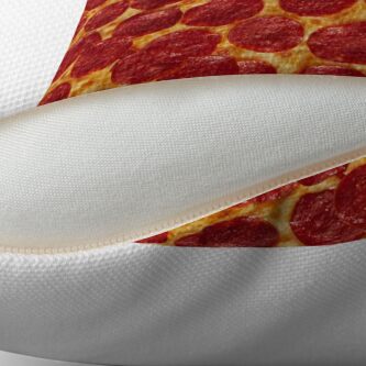 Pepperoni Pizza Throw Blanket